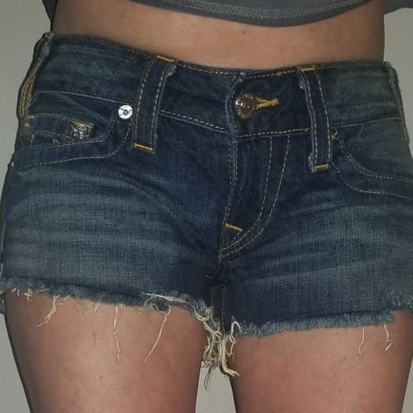 True Religion jean shorts - Picture 1 of 4